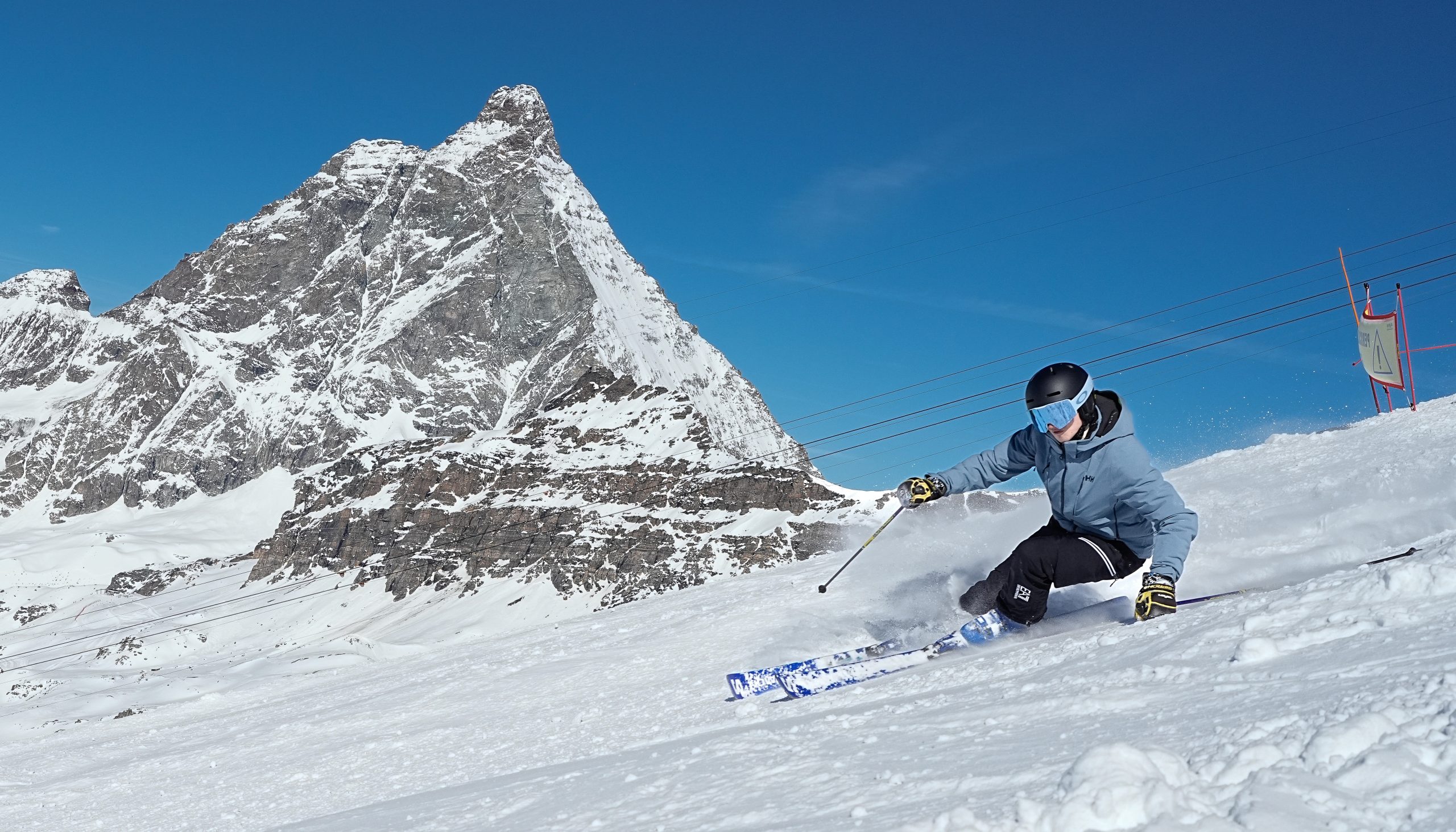 Cervinia 官方雪场实景图